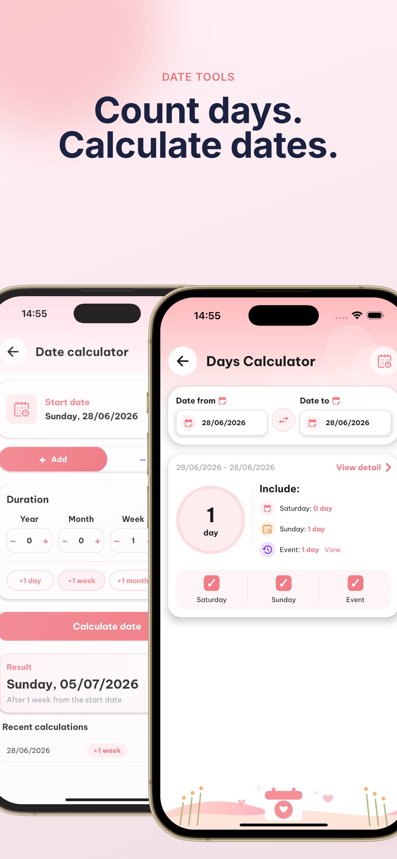 Date Calculator - Date Tools screenshot 4