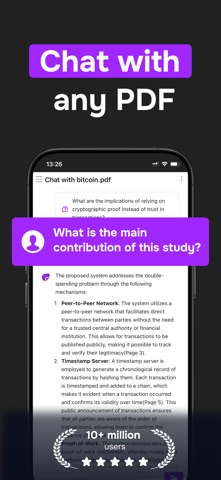 ChatPDF - Chat PDF AI screenshot