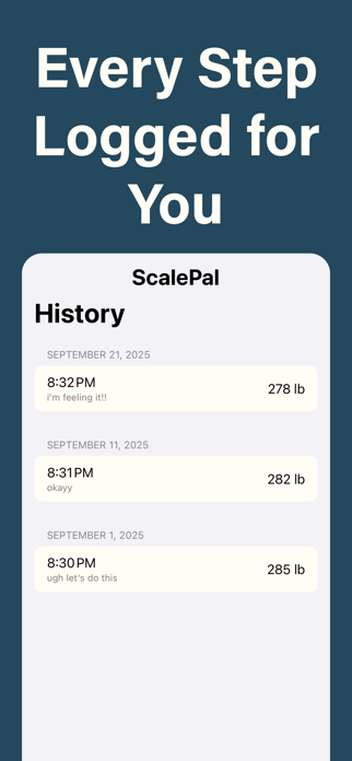 ScalePal: Weight Tracker Screenshot 4 of 4
