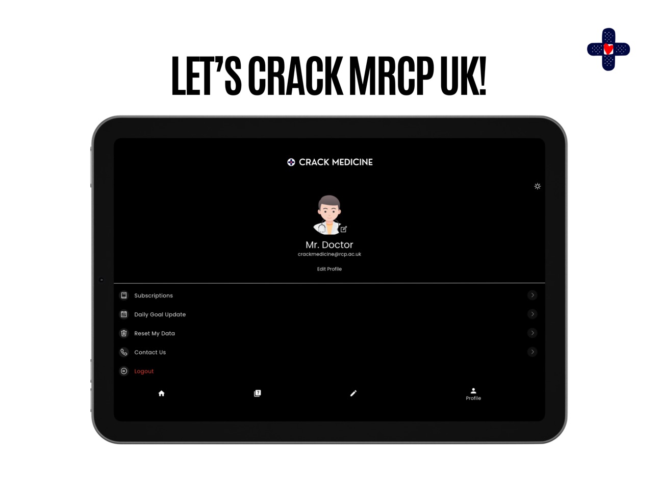 iPad screenshot