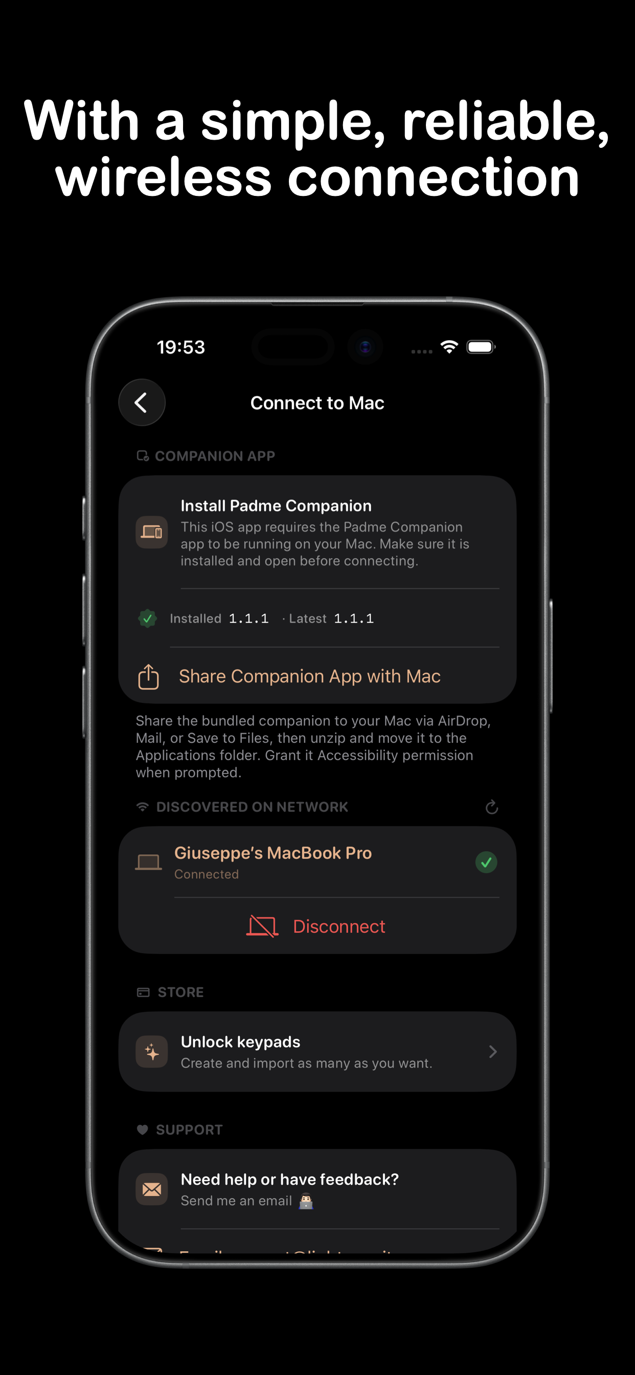 Padme - Custom keypad for Mac screenshot 3