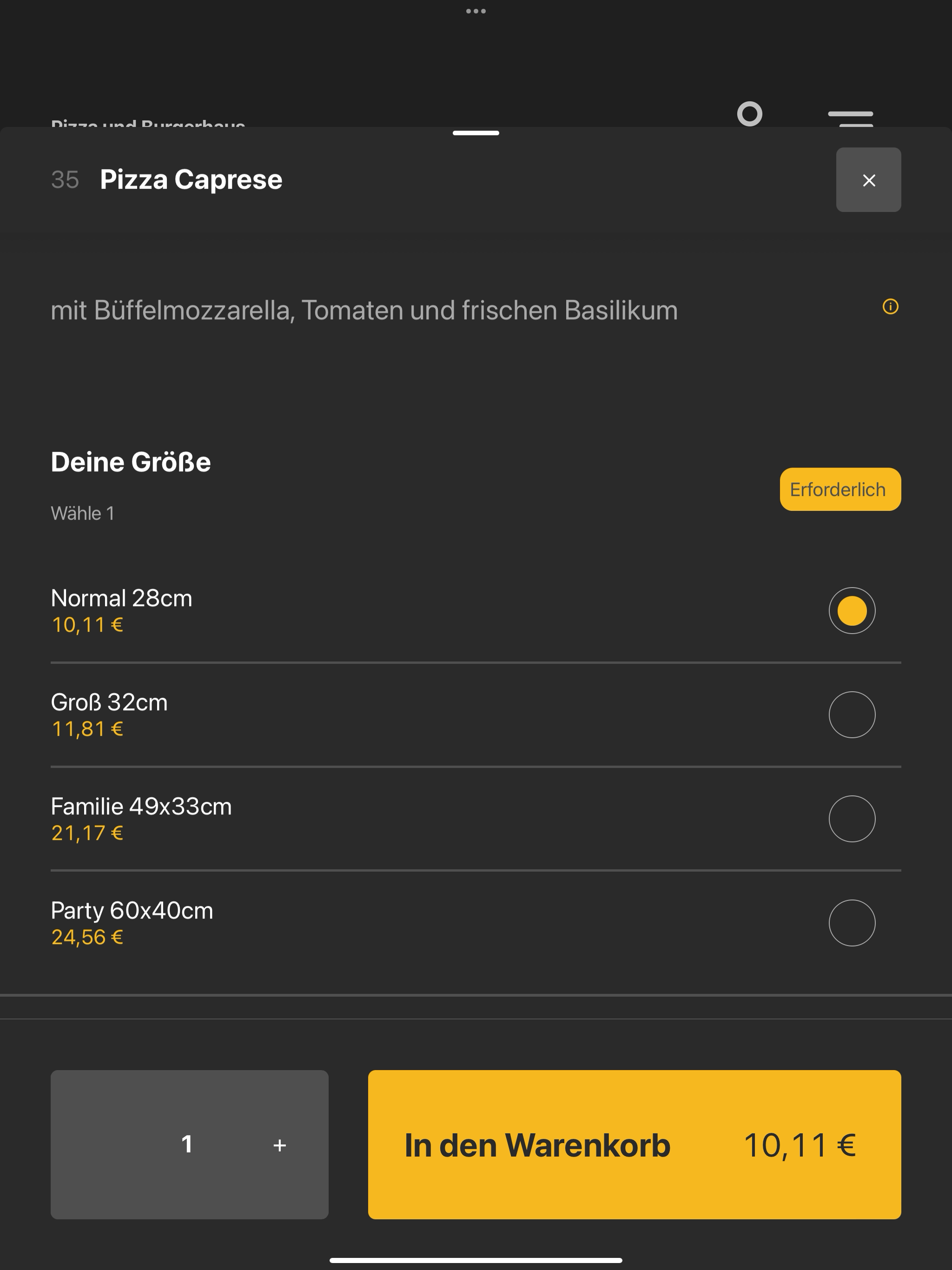 Pizza und Burgerhaus