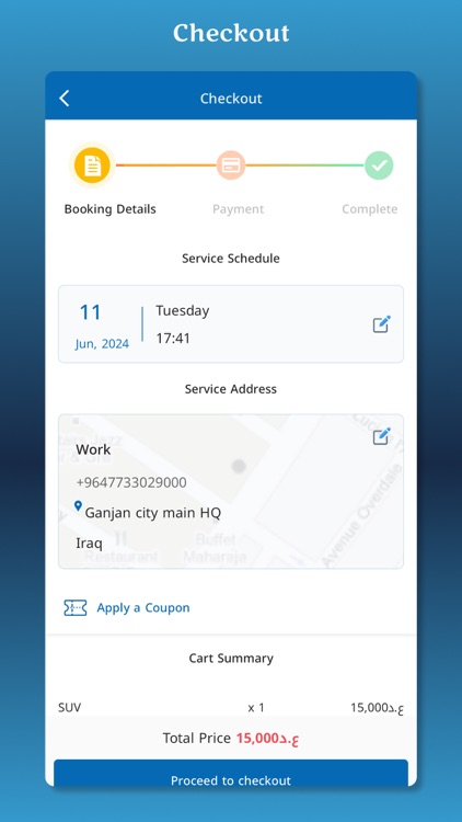Ganjan Car Service User screenshot-7
