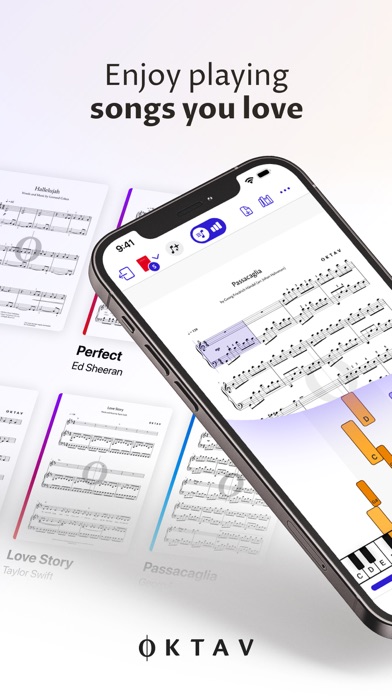 OKTAV Sheet Music Screenshot