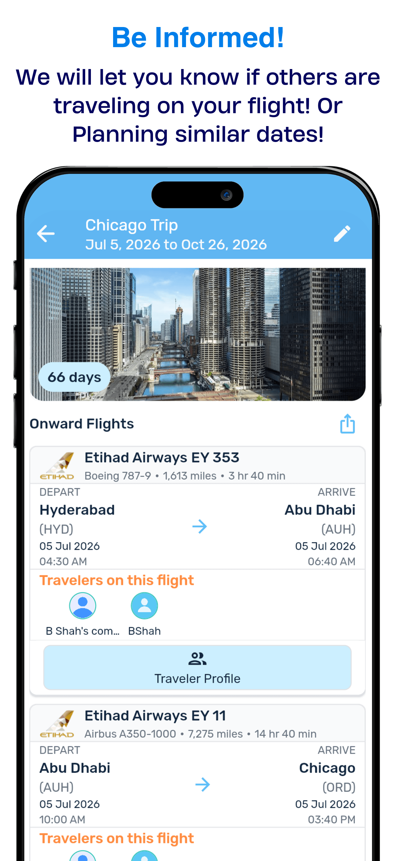 FlierLink: Find Co-Travelers screenshot 5