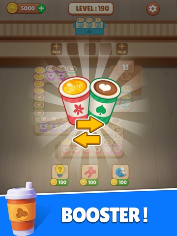 Coffee Sort: Packing Games iPad screenshot