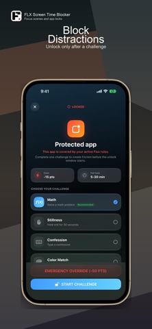 FLX: Screen Time Blocker Screenshot 1 of 5