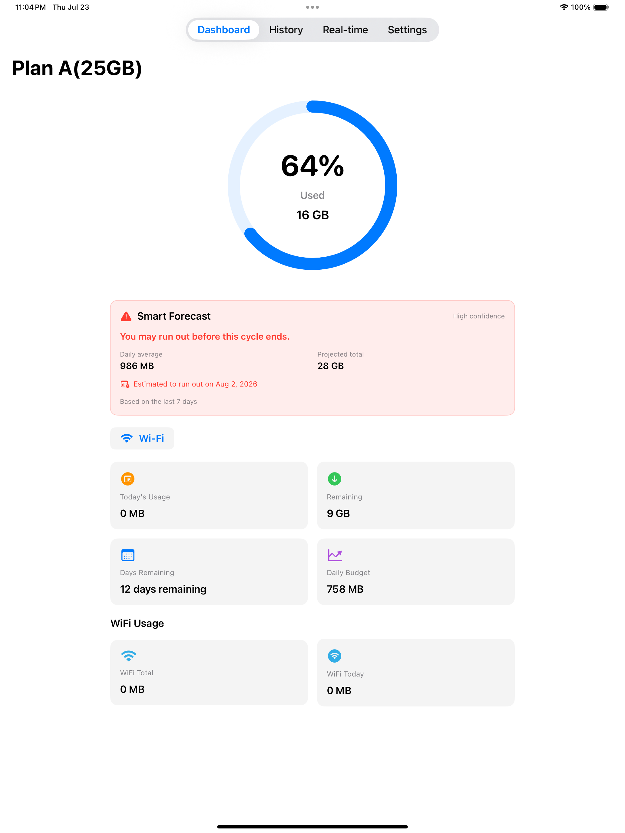 Data Usage: Cellular Tracker screenshot 6