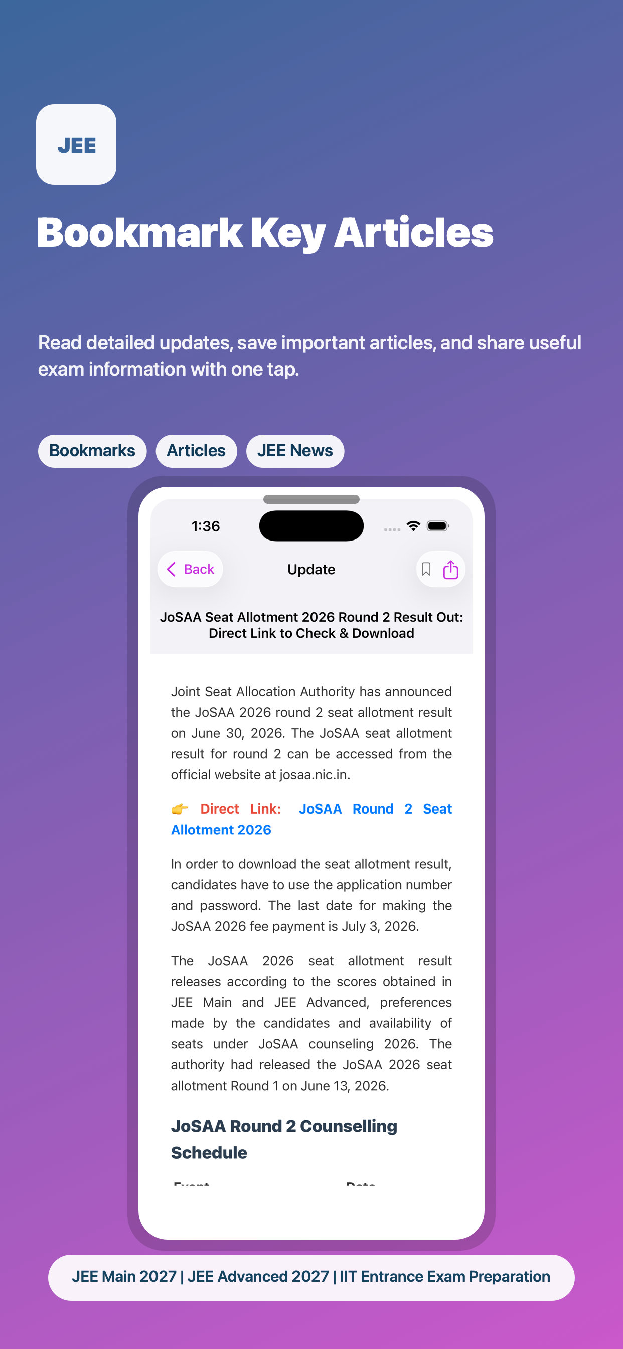 JEE Main & Advanced 2027 screenshot 8