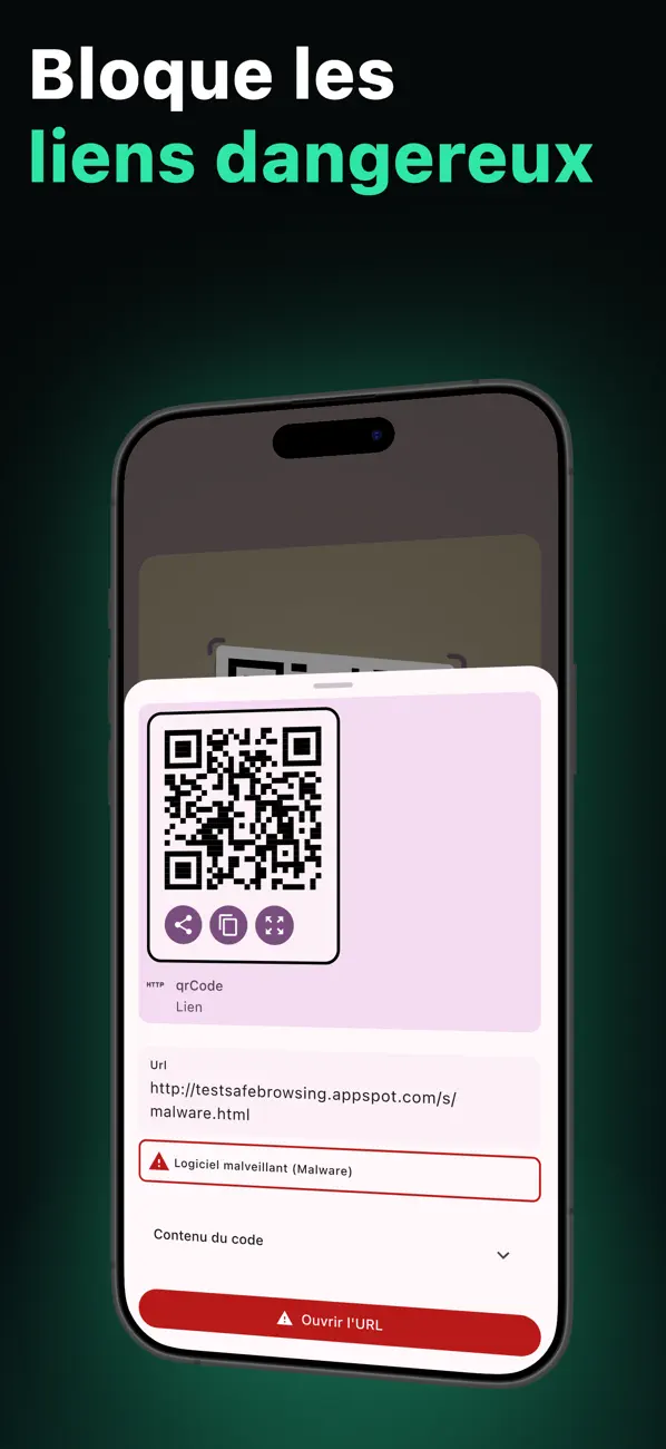 Screenshot #3 pour QR Code & Code-barres Scanner