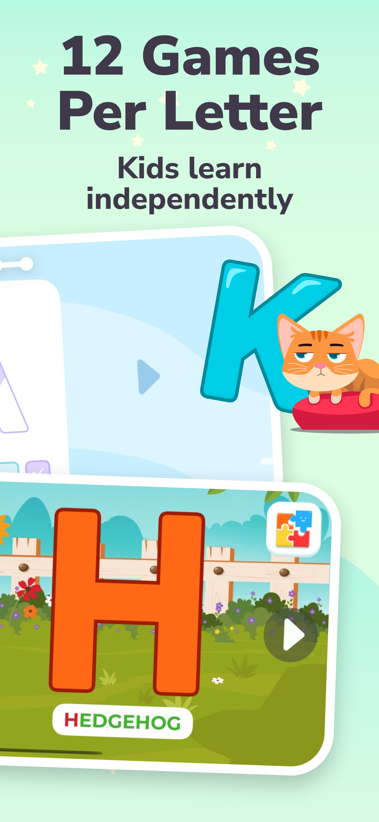 ABC Alphabet: Learning games