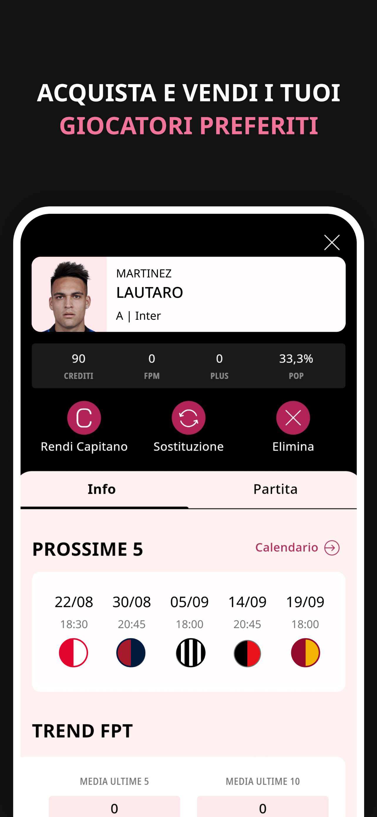 Fantacampionato Gazzetta screenshot 4
