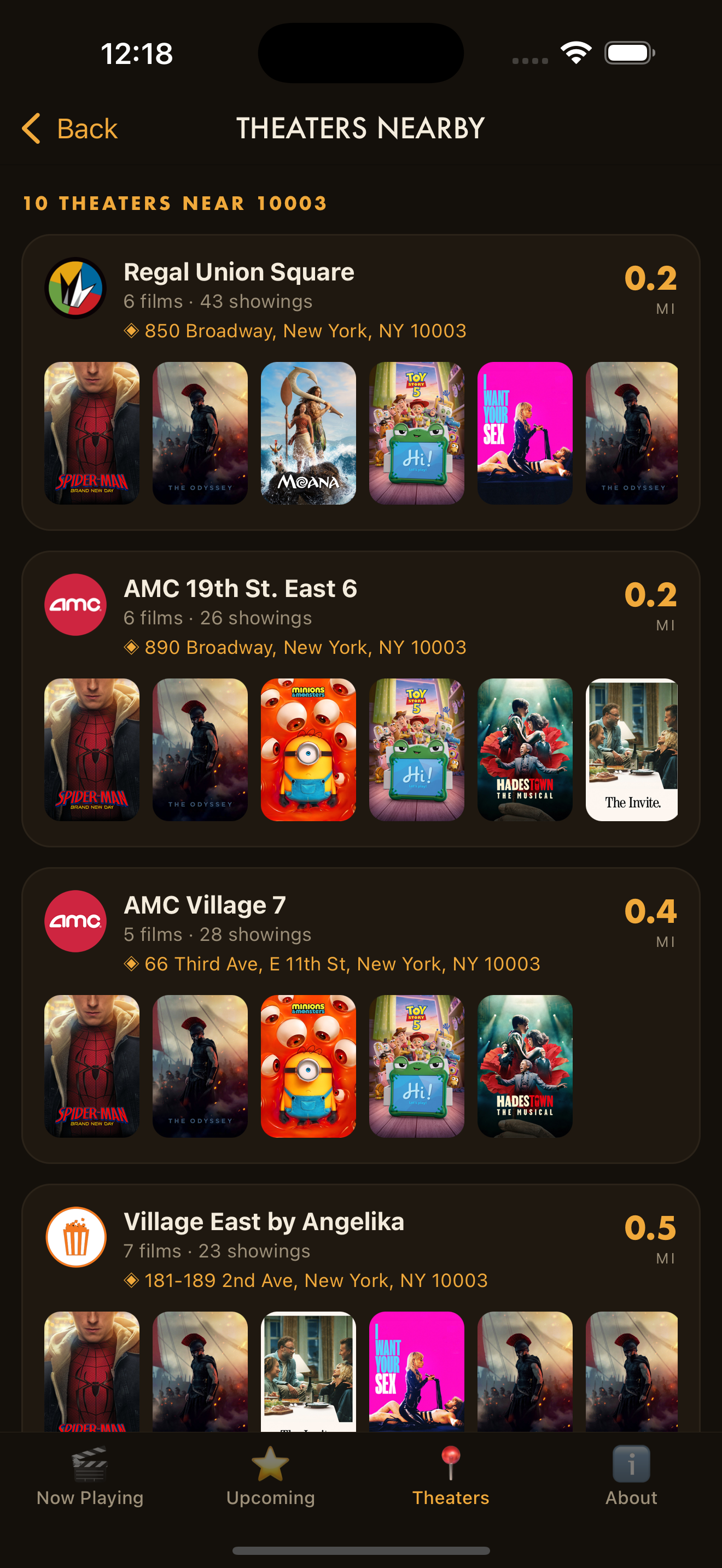 Movies & Showtimes screenshot 6