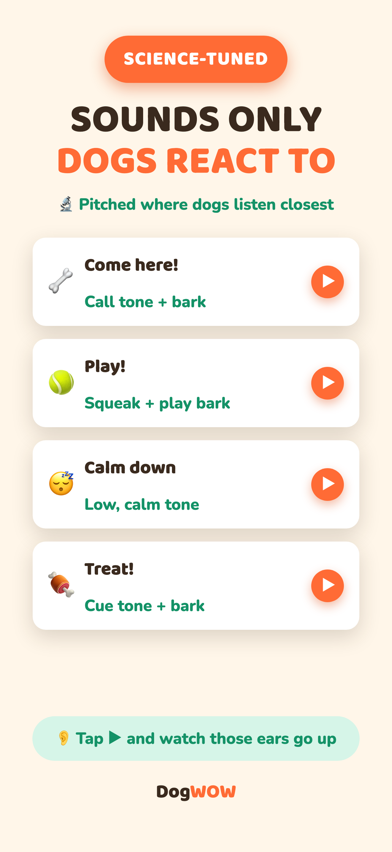 DogWOW - Talk to Your Dog screenshot 2