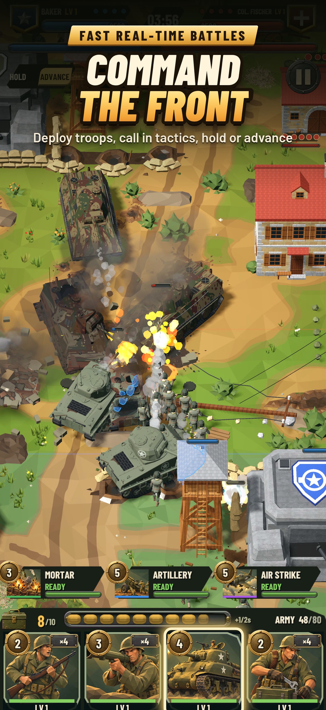 Screenshot 2 of Narrow Front: WW2 Strategy