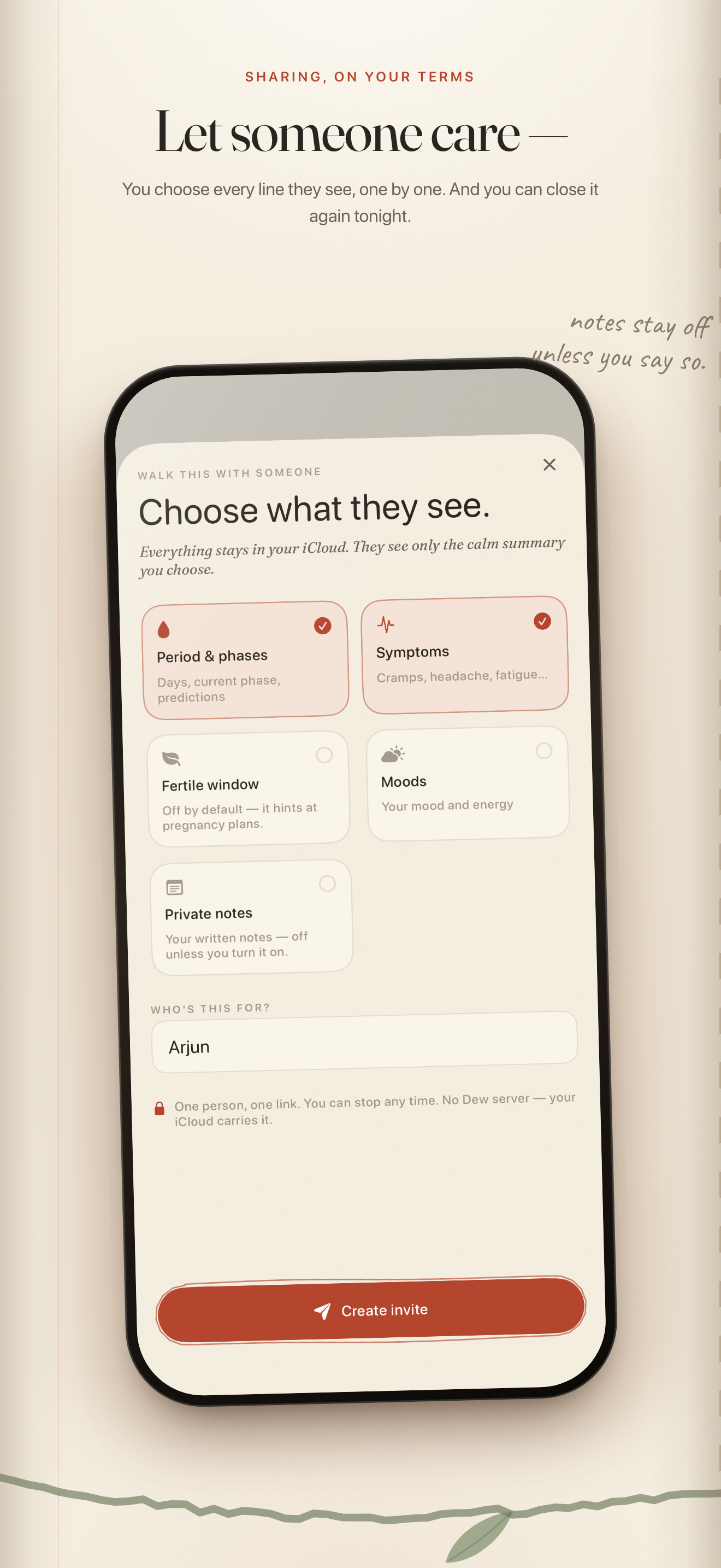 Dew: Private Period Tracker screenshot 7