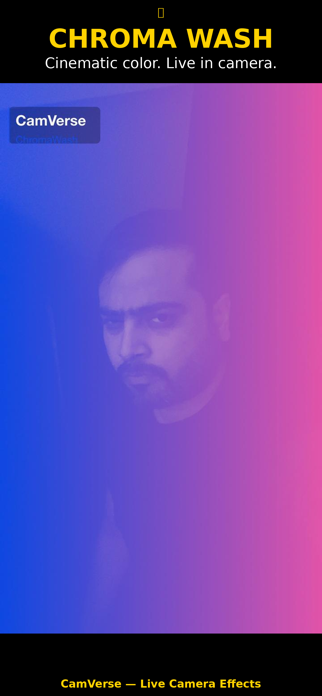 CamVerse – Live Camera Effects Screenshot 8 of 10