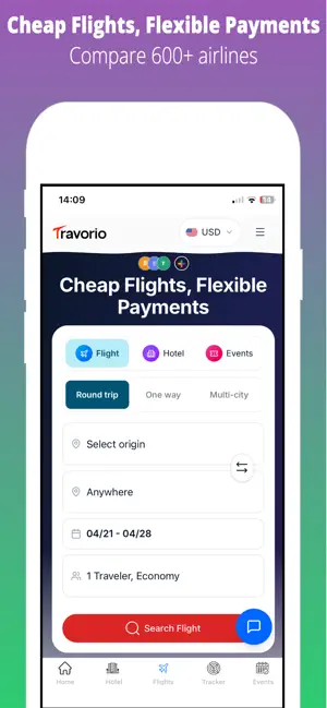 Travorio: Flights & Hotels screenshot 3