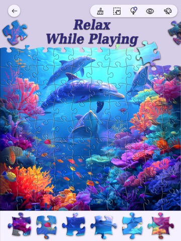 Jigsaw Wizard iPad screenshot