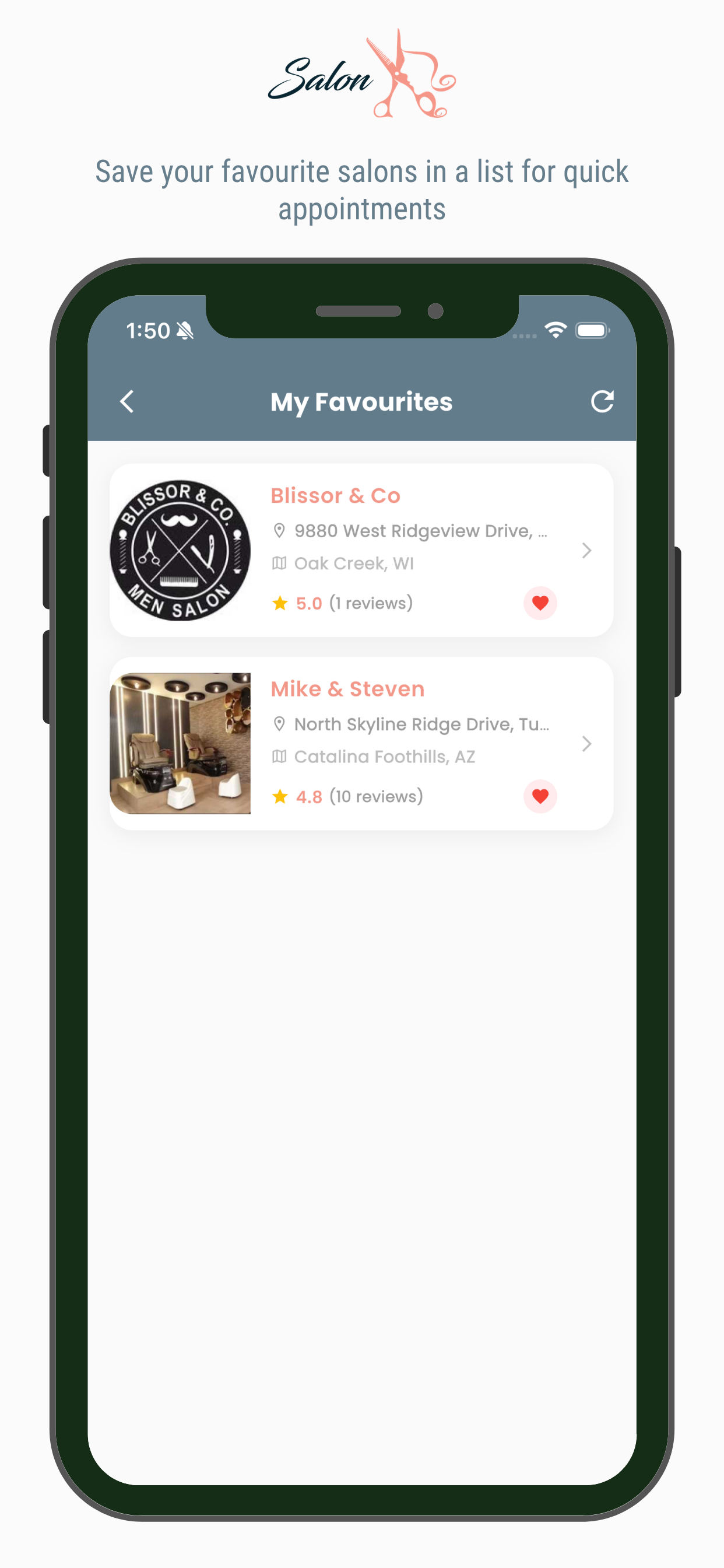 Salon X - Customers & Stylists screenshot 7