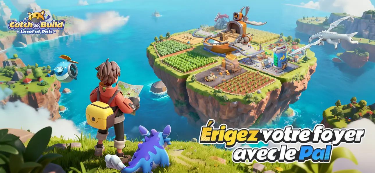 Catch & Build: Lands of Pals iOS Mod IPA screenshot 1 - iOS game interface