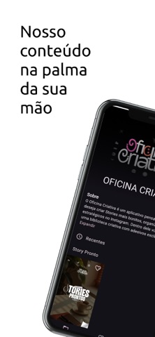 Oficina Criativa iPhone screenshot