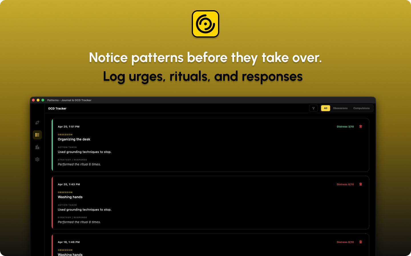 Patterns - OCD Journaling
