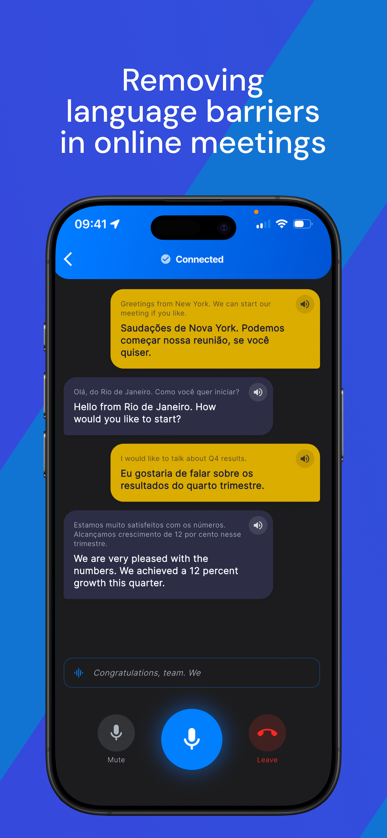 Spoken Translator
