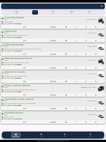 Alpha Tracker iPad screenshot