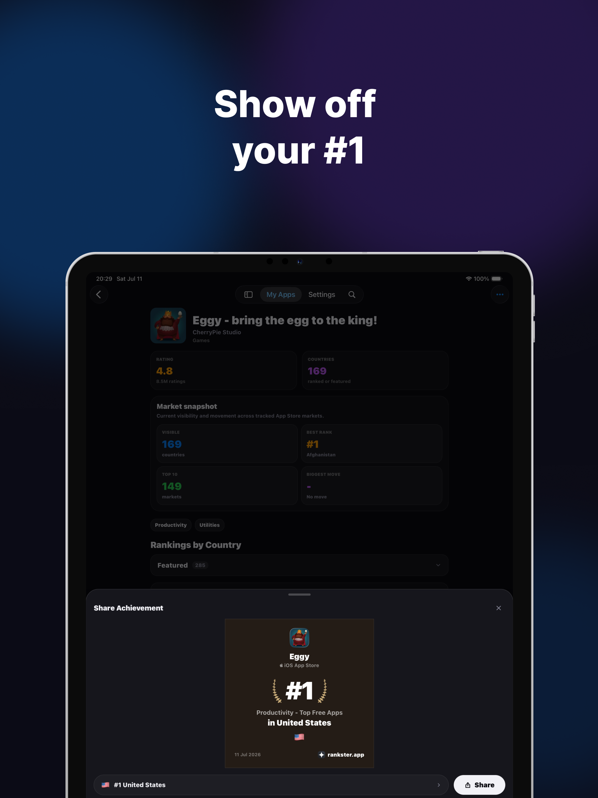 Top Charts Tracker - Rankster screenshot 10