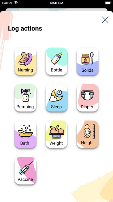 Tackero Baby Care Tracker Screenshot