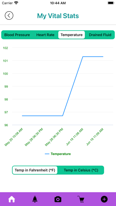 Tubiit: Health Tracking App Screenshot