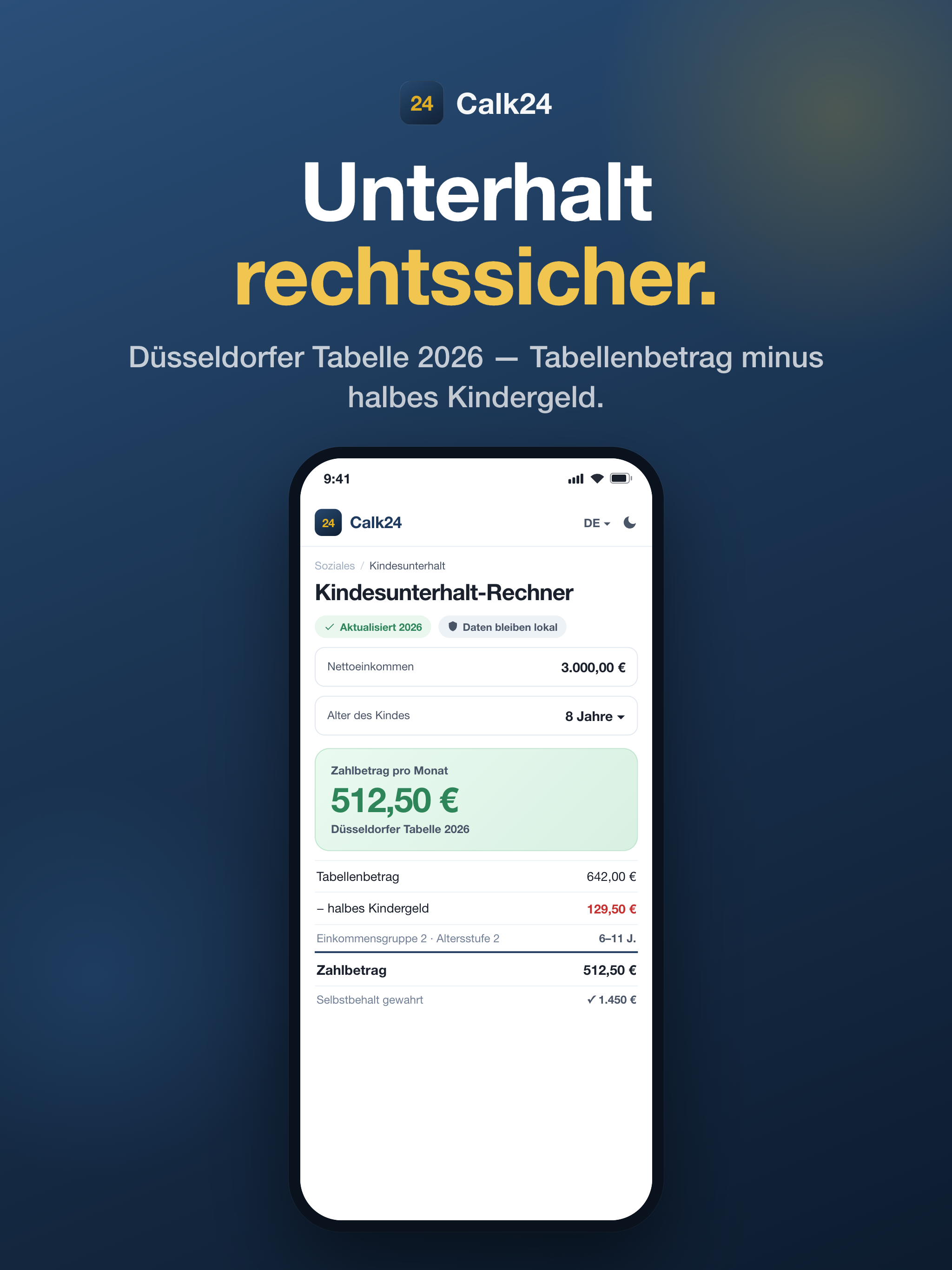 Calk24 – Rechner & Steuer