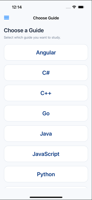 Study Guide Hub Screenshot 1 of 7