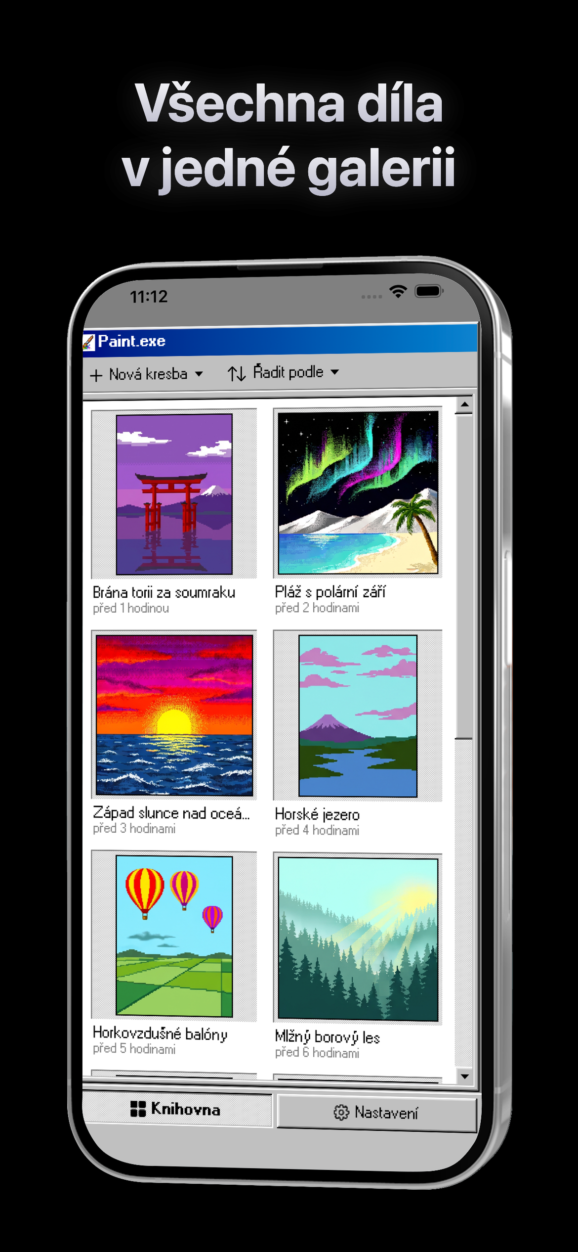 Paint.exe - Retro — Vsechna vase dila v jedne galerii