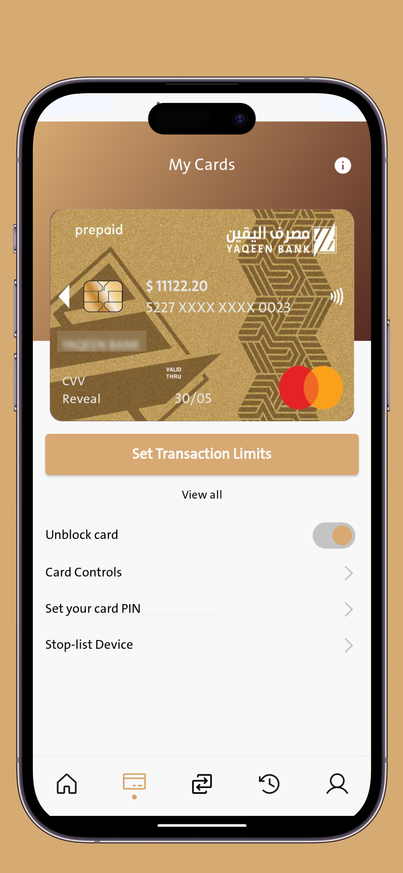 Yaqeen Bank – Mastercard App