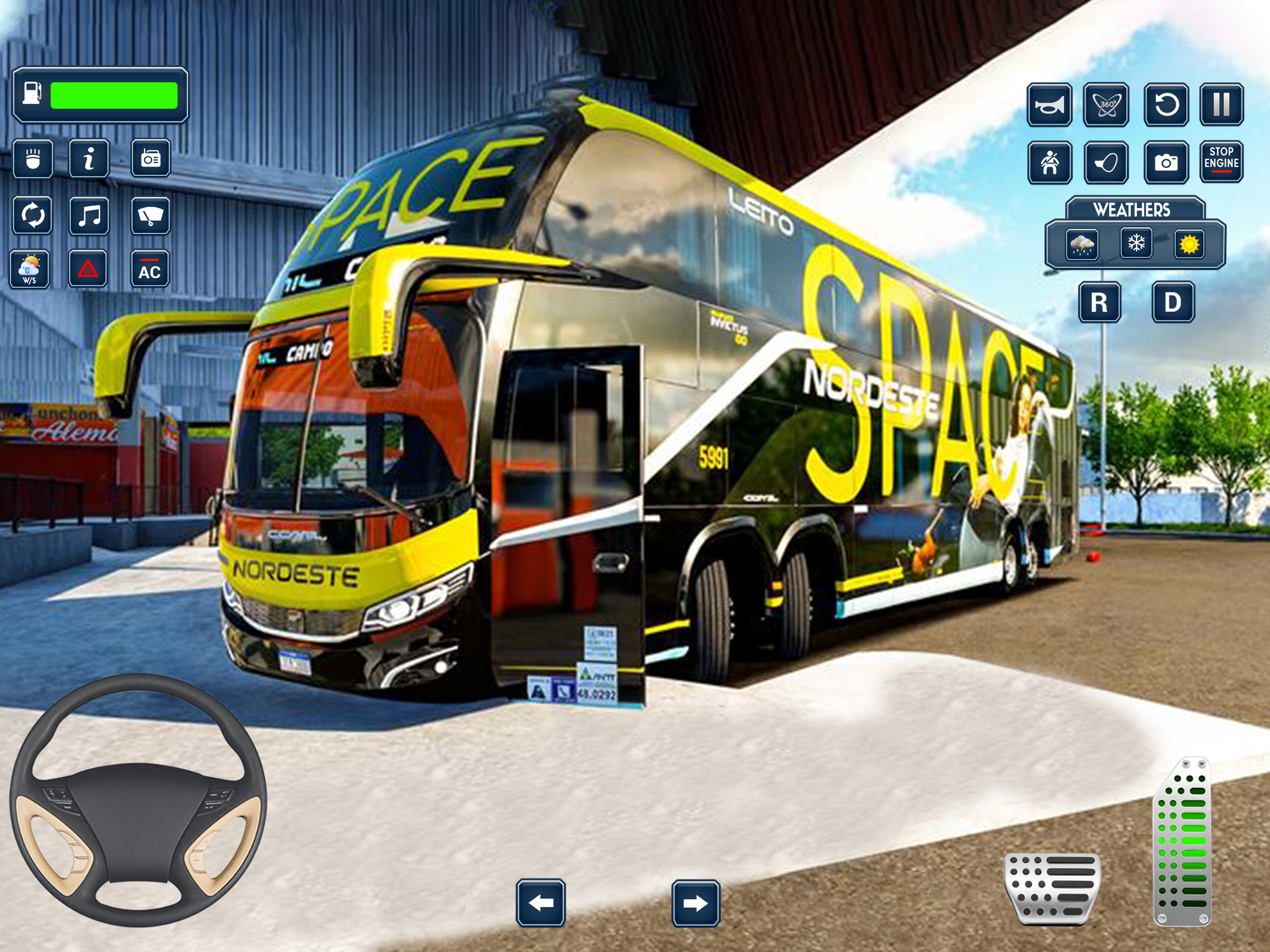 Euro Bus Games 3D Bus Driving