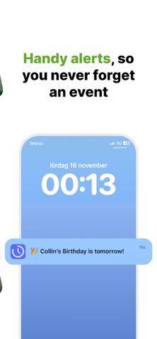 Countdown Widget - Track days screenshot
