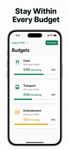 Bill Reminder: Budget Tracker Screenshot 3 of 10
