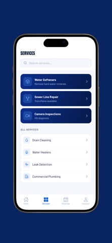 The Water Boy Plumbing Service iPhone screenshot