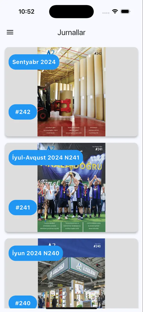 Screenshot #2 pour Azersun Portal