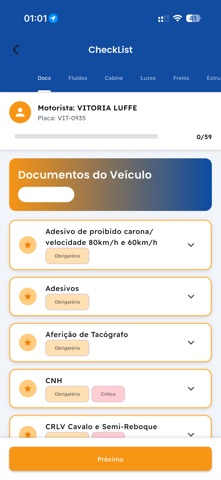 Condutor CIM SAAS screenshot