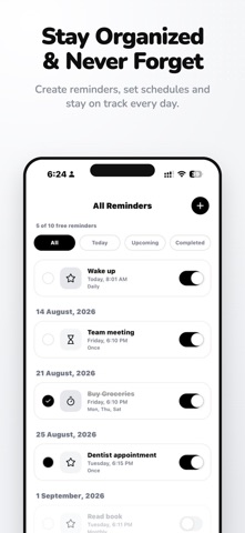 Reminder – Tasks & Alarms Screenshot 1 of 10