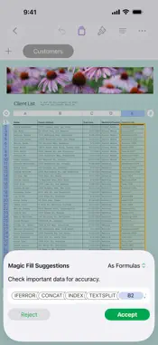 Numbers: Make Spreadsheets screenshot 5