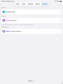 Period Calendar - CycleContext screenshot 10