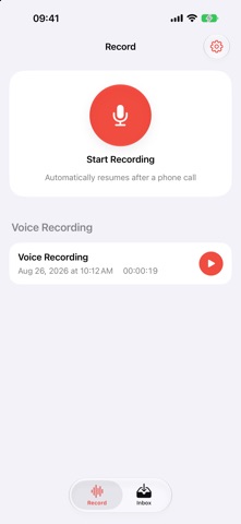 KnowGrove Voice Recorder Screenshot 2 of 4