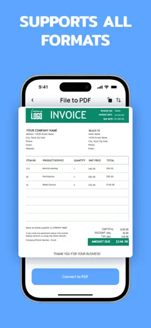 Images to PDF Converter App screenshot 4