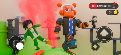 Obby Parkour Run: Escape Game screenshot 2