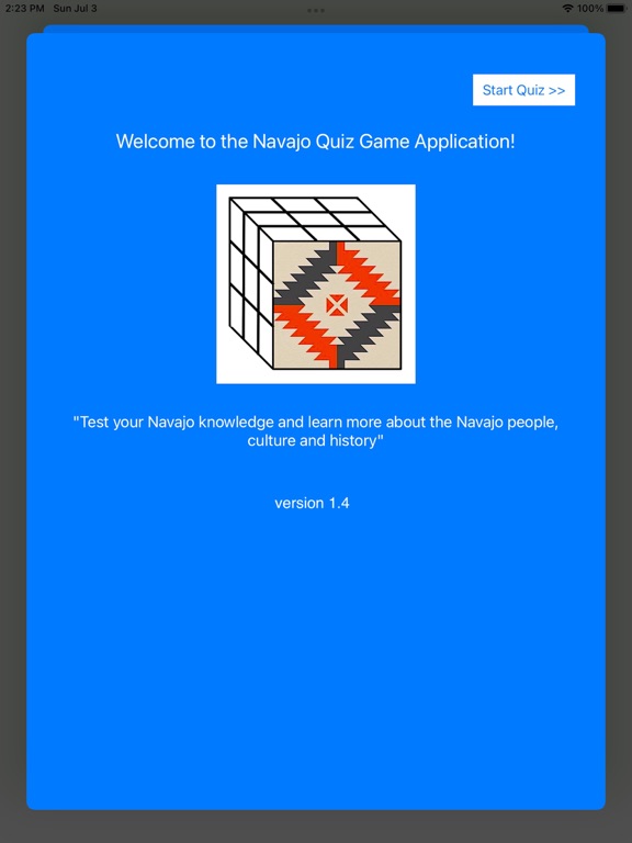 Screenshot #4 pour Navajo Quiz Game Application