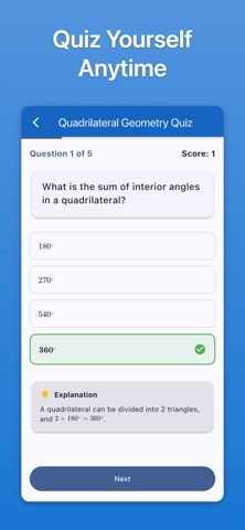 Geometry AI Solver: Arc Ace Screenshot 3 of 6